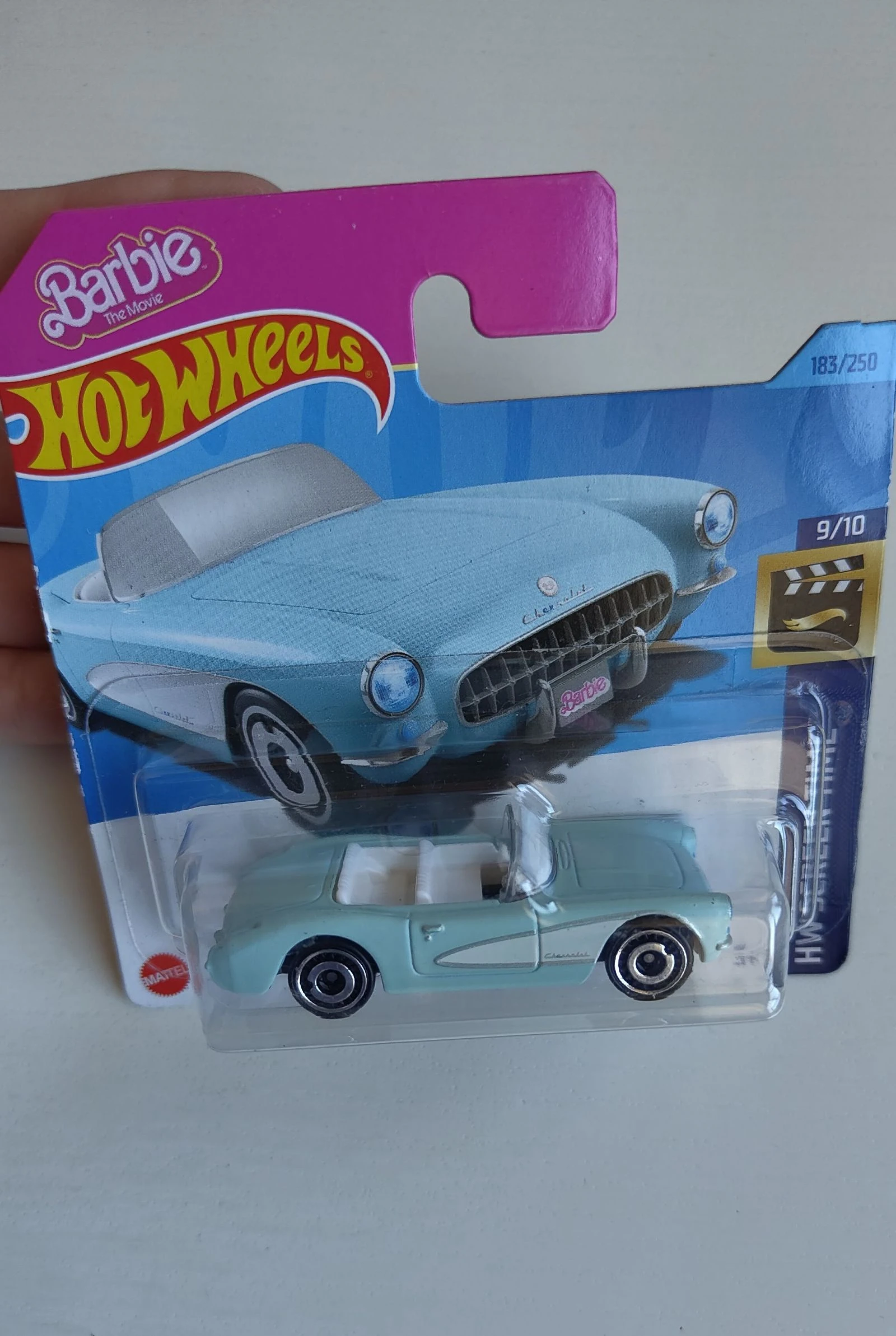 Hot Wheels blue corvette Barbie – photo 2